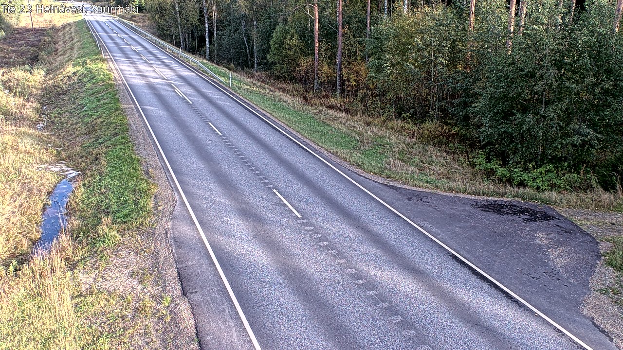 Weather Camera Image Väg 23 Heinävesi, Suurmäki, Heinävesi, Pohjois-Karjala