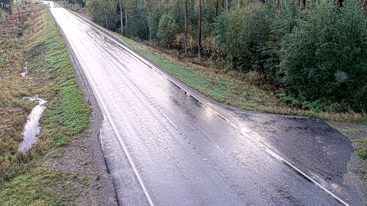 Weather Camera Image Road 23 Heinävesi, Suurmäki, Heinävesi, Pohjois-Karjala