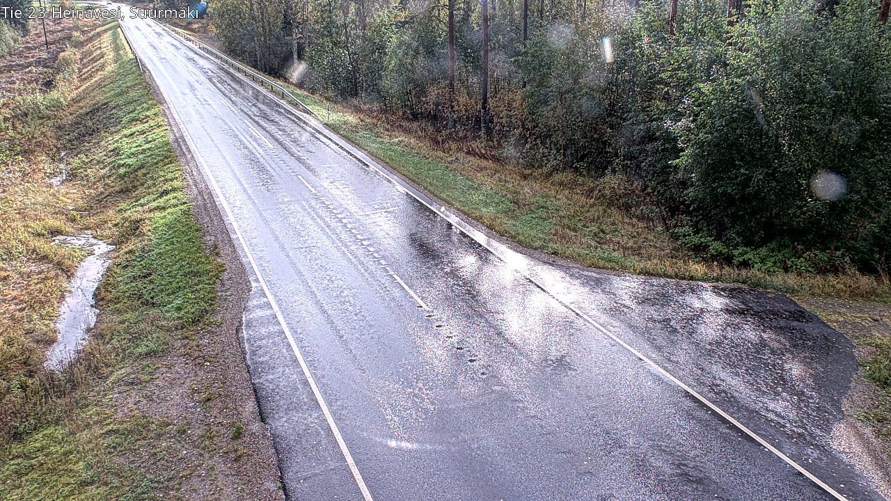 Weather Camera Image Road 23 Heinävesi, Suurmäki, Heinävesi, Pohjois-Karjala