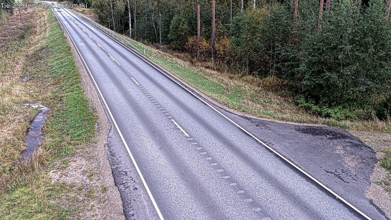 Weather Camera Image Väg 23 Heinävesi, Suurmäki, Heinävesi, Pohjois-Karjala