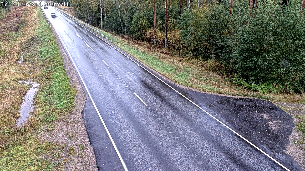 Weather Camera Image Road 23 Heinävesi, Suurmäki, Heinävesi, Pohjois-Karjala
