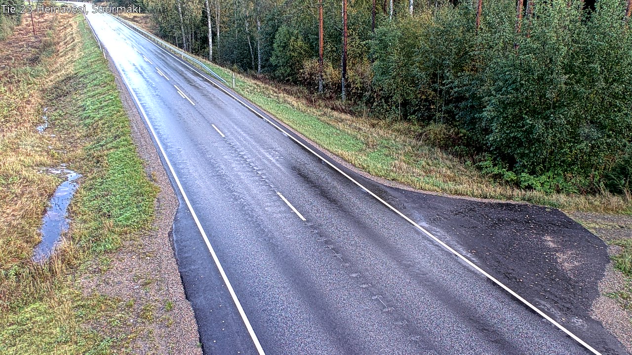 Weather Camera Image Road 23 Heinävesi, Suurmäki, Heinävesi, Pohjois-Karjala