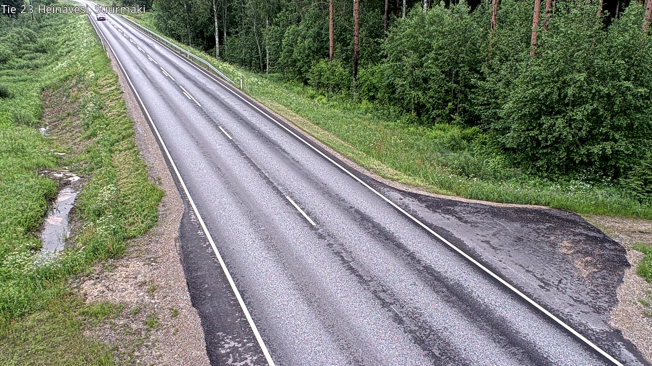 Weather Camera Image Väg 23 Heinävesi, Suurmäki, Heinävesi, Pohjois-Karjala