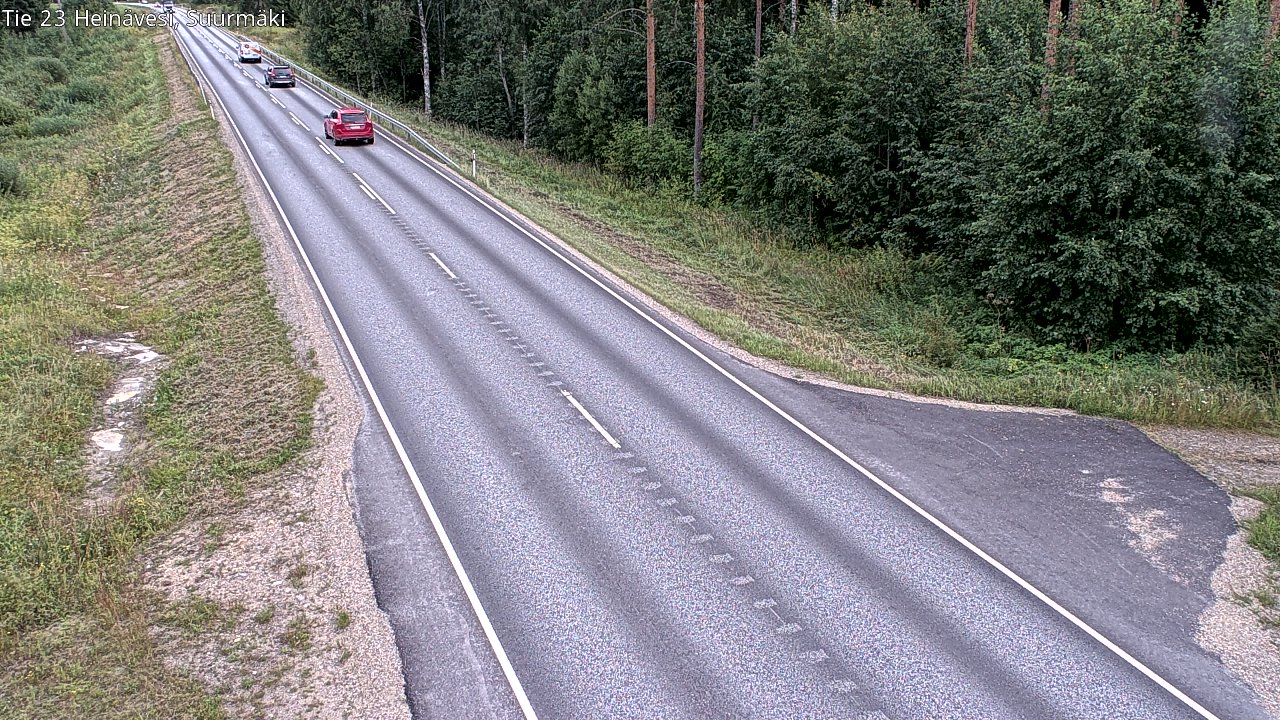 Weather Camera Image Road 23 Heinävesi, Suurmäki, Heinävesi, Pohjois-Karjala