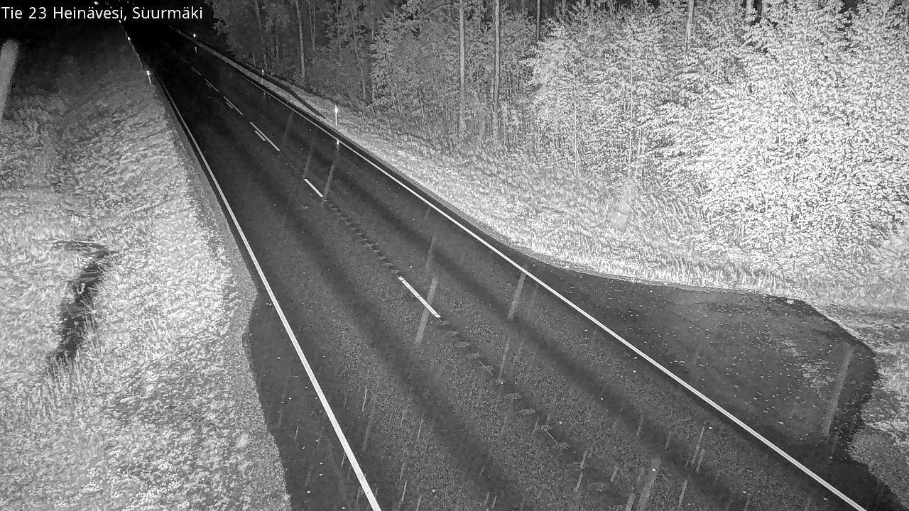 Weather Camera Image Road 23 Heinävesi, Suurmäki, Heinävesi, Pohjois-Karjala