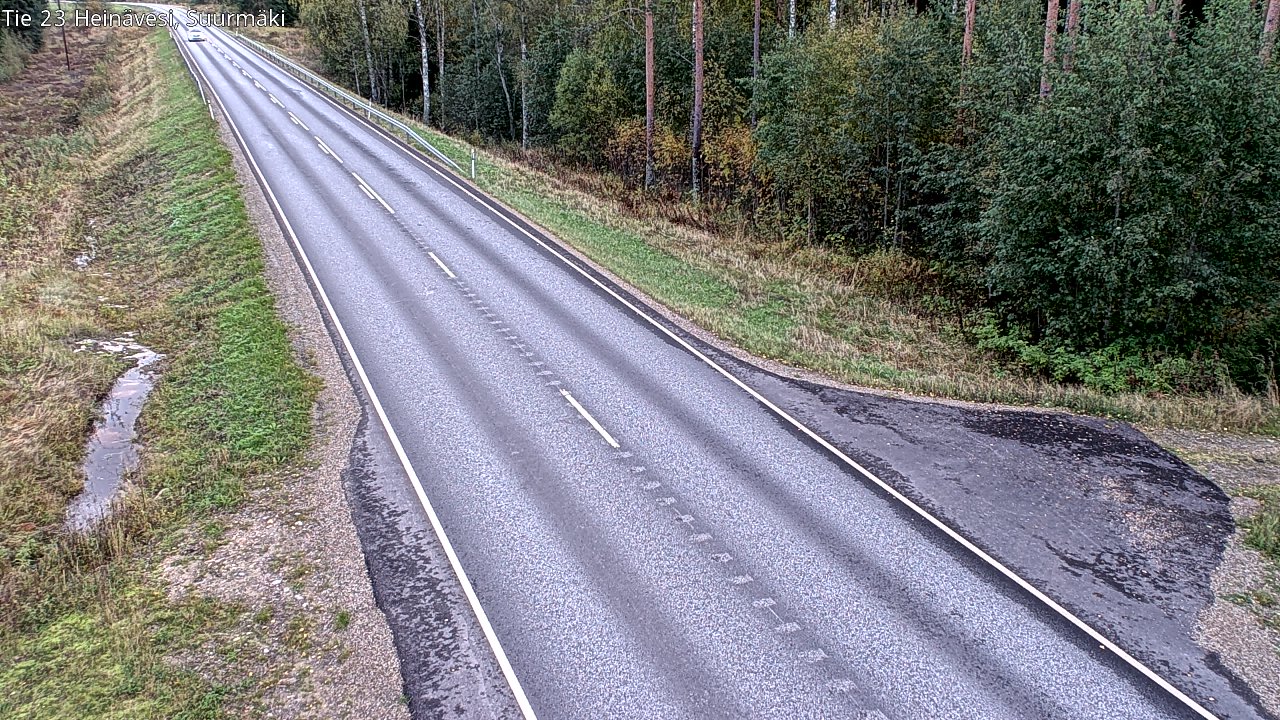 Weather Camera Image Väg 23 Heinävesi, Suurmäki, Heinävesi, Pohjois-Karjala