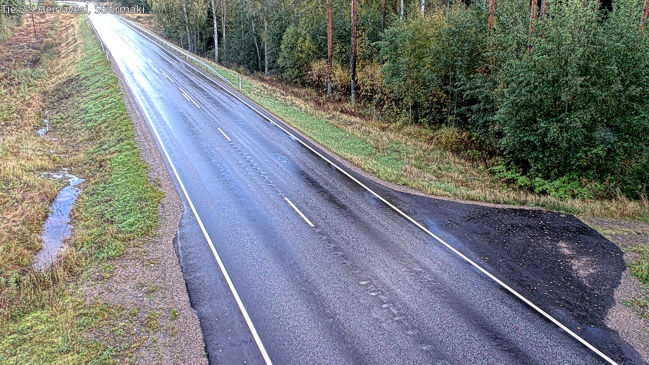 Weather Camera Image Road 23 Heinävesi, Suurmäki, Heinävesi, Pohjois-Karjala