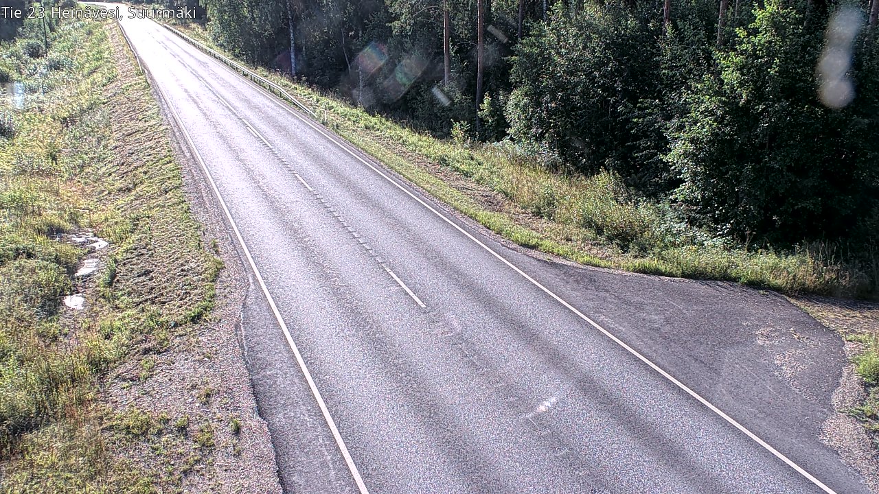 Weather Camera Image Väg 23 Heinävesi, Suurmäki, Heinävesi, Pohjois-Karjala