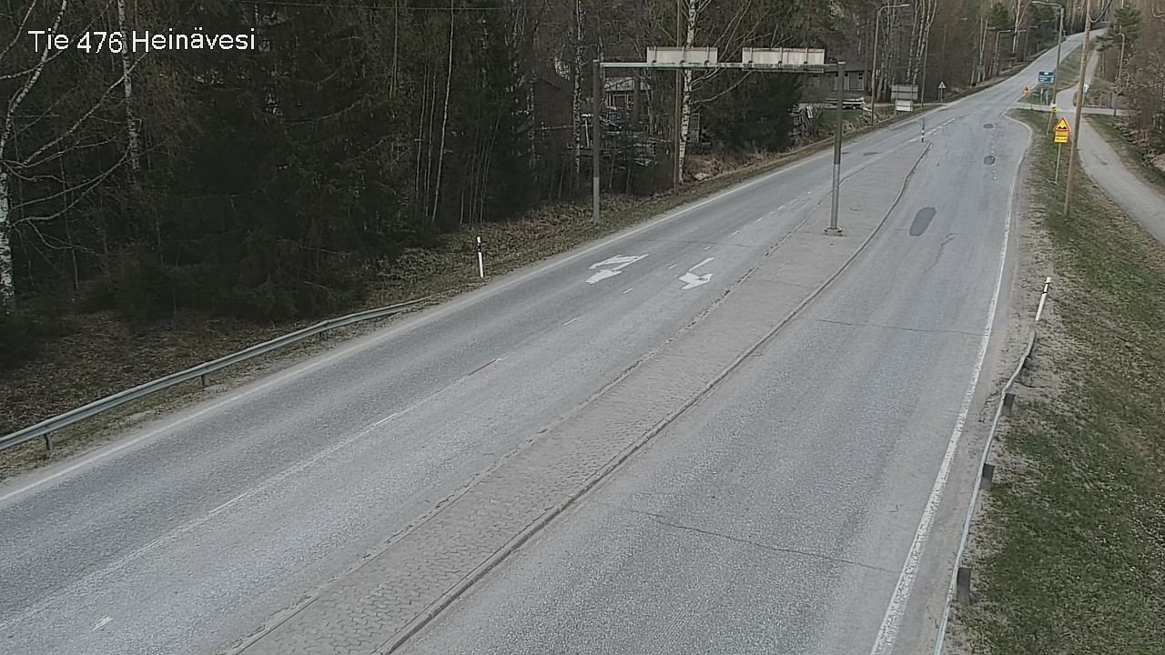 Weather Camera Image Väg 476 Heinävesi, Heinävesi, Pohjois-Karjala