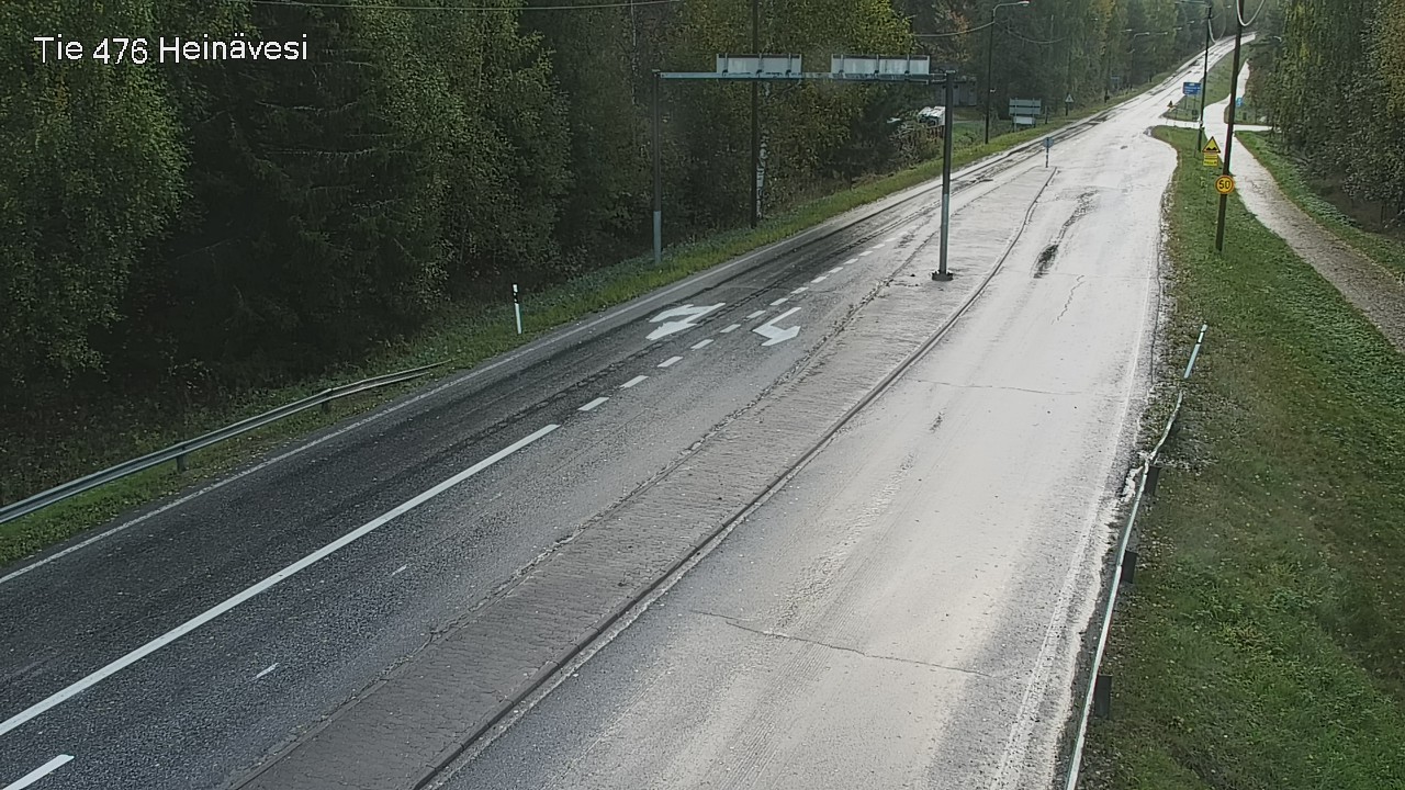 Weather Camera Image Väg 476 Heinävesi, Heinävesi, Pohjois-Karjala