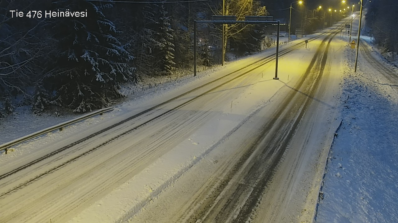 Weather Camera Image Road 476 Heinävesi, Heinävesi, Pohjois-Karjala