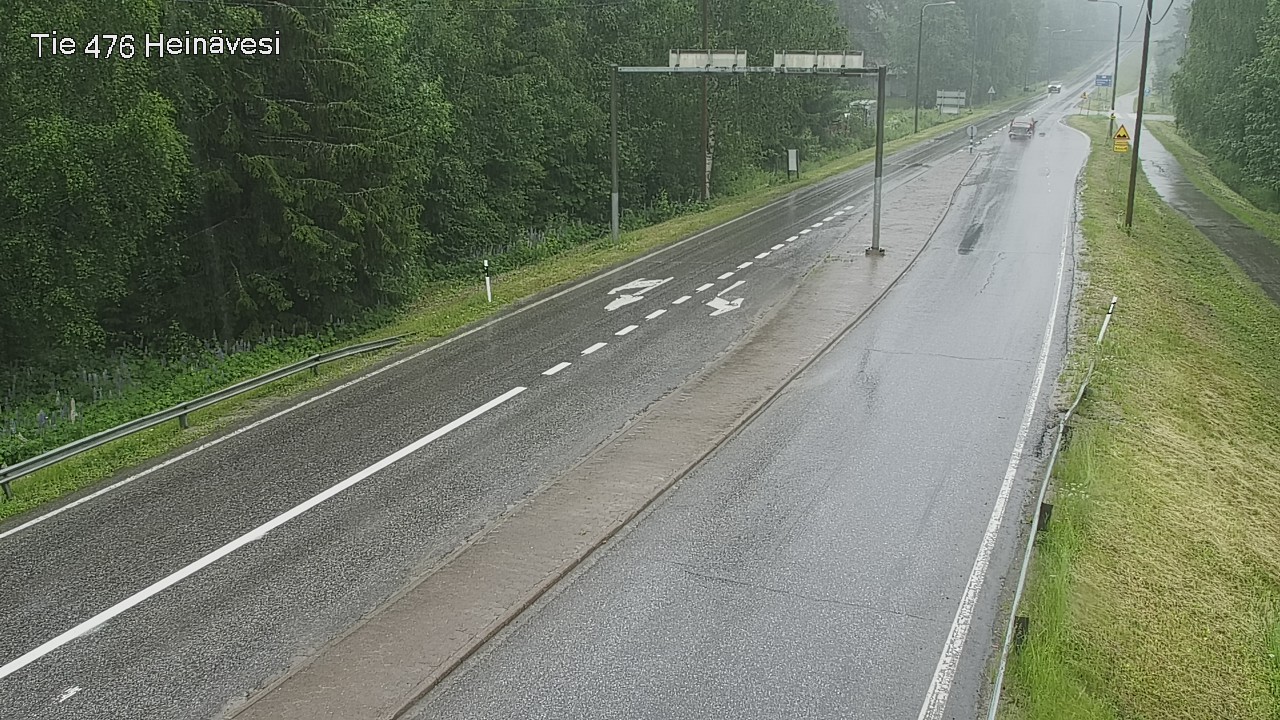 Weather Camera Image Väg 476 Heinävesi, Heinävesi, Pohjois-Karjala