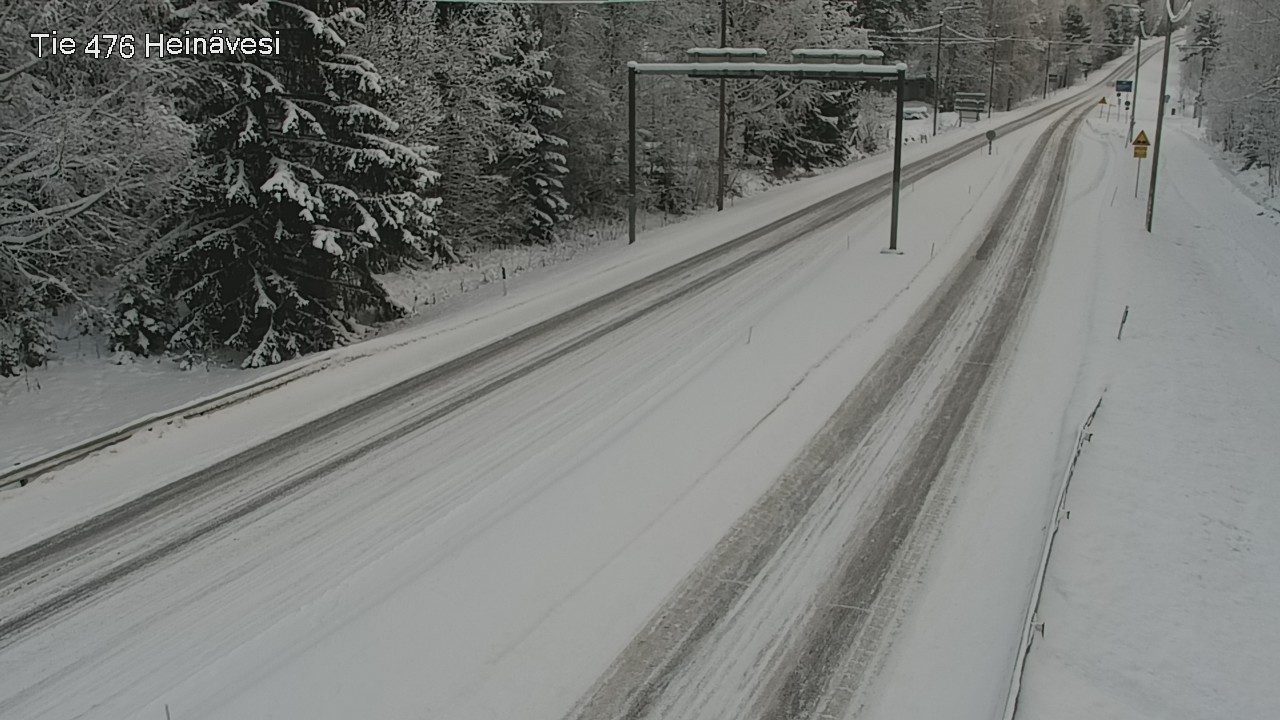 Weather Camera Image Road 476 Heinävesi, Heinävesi, Pohjois-Karjala