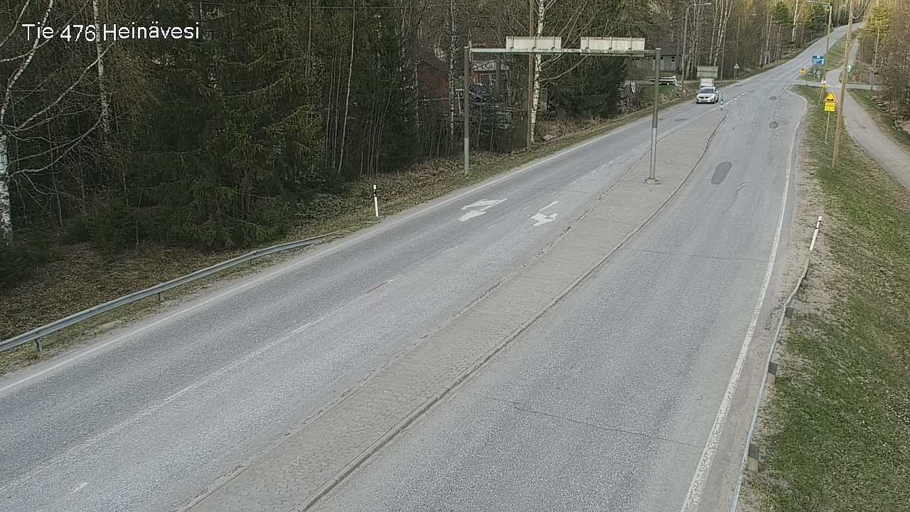 Weather Camera Image Väg 476 Heinävesi, Heinävesi, Pohjois-Karjala