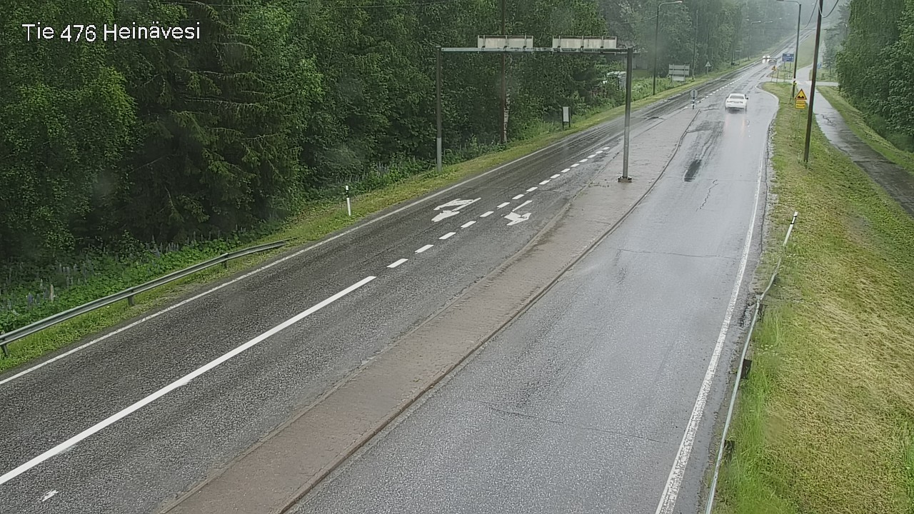 Weather Camera Image Väg 476 Heinävesi, Heinävesi, Pohjois-Karjala