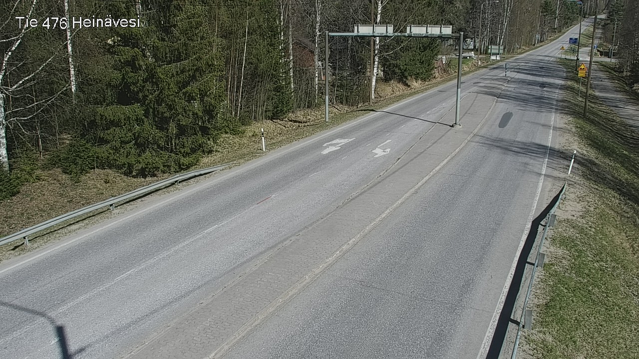 Weather Camera Image Väg 476 Heinävesi, Heinävesi, Pohjois-Karjala