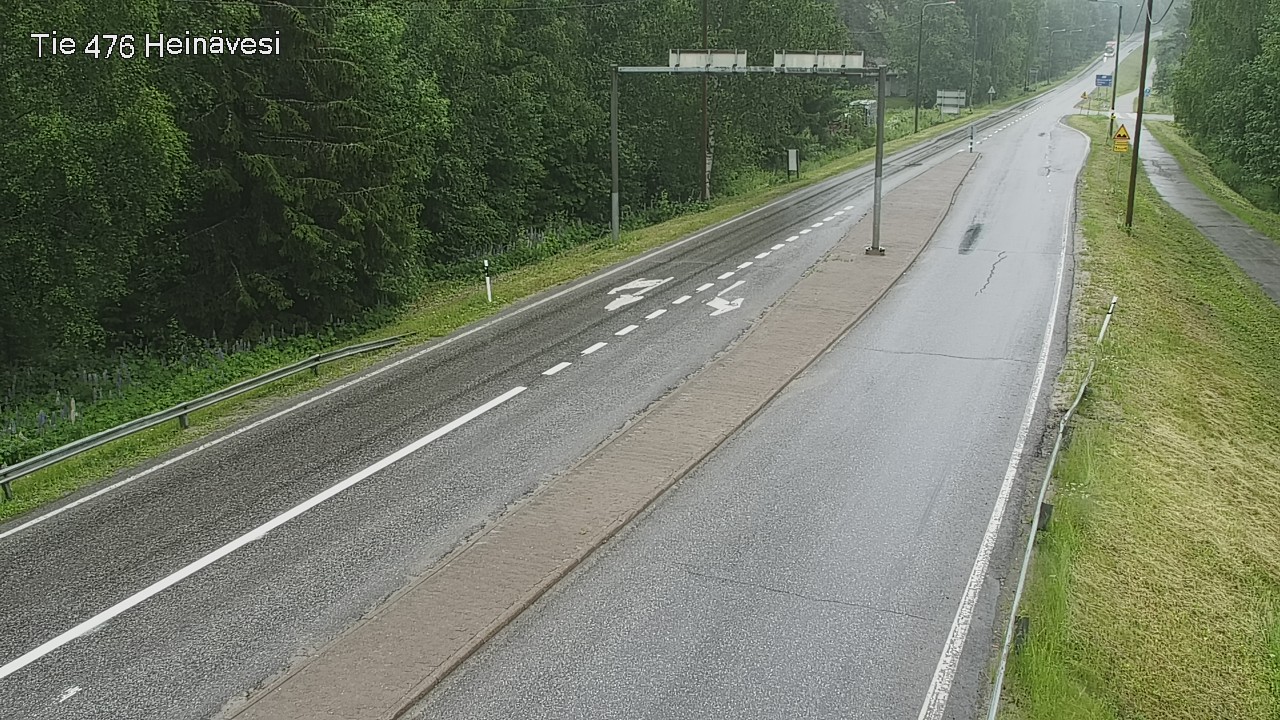 Weather Camera Image Väg 476 Heinävesi, Heinävesi, Pohjois-Karjala
