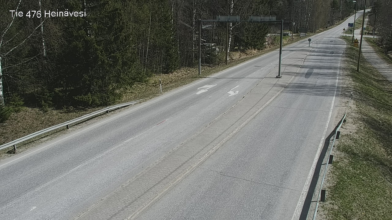 Weather Camera Image Väg 476 Heinävesi, Heinävesi, Pohjois-Karjala