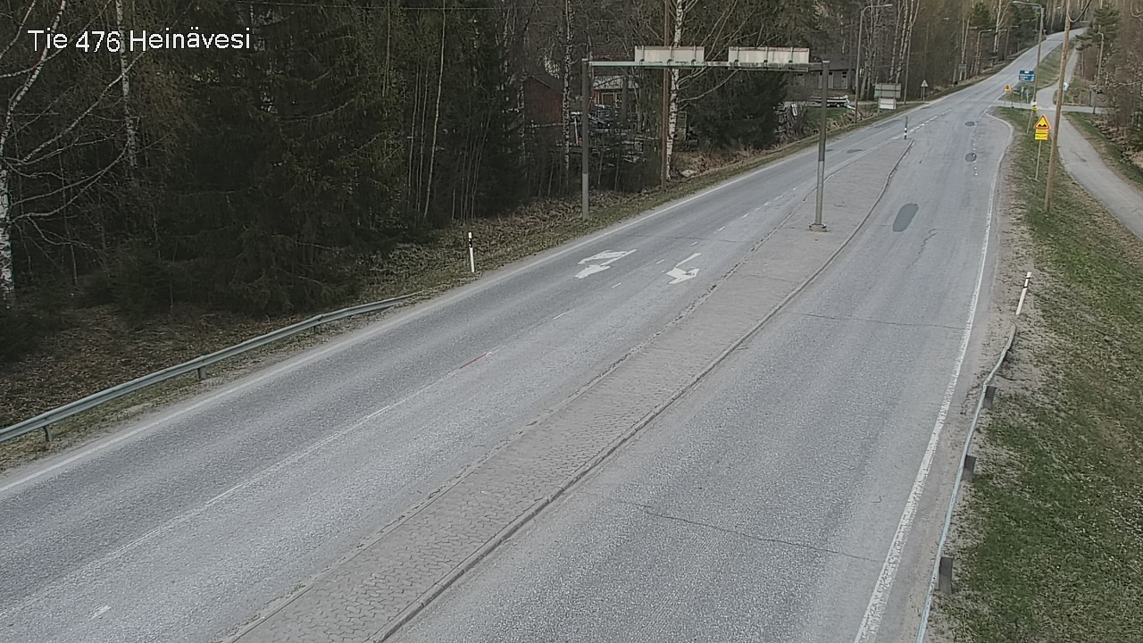Weather Camera Image Väg 476 Heinävesi, Heinävesi, Pohjois-Karjala