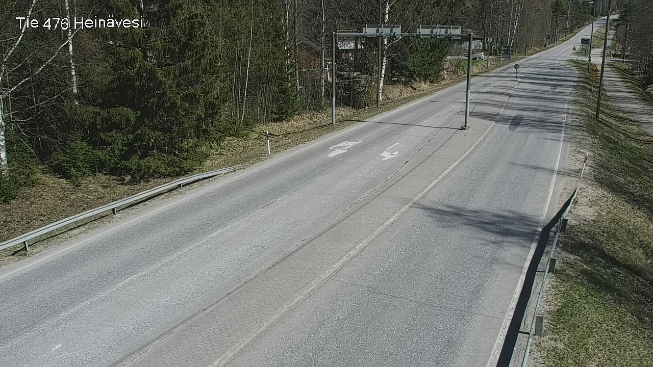 Weather Camera Image Väg 476 Heinävesi, Heinävesi, Pohjois-Karjala