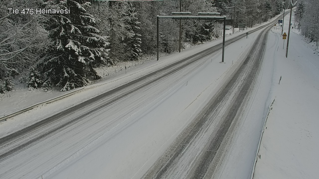 Weather Camera Image Väg 476 Heinävesi, Heinävesi, Pohjois-Karjala