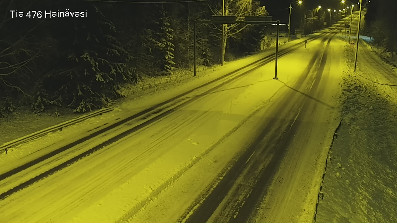 Weather Camera Image Road 476 Heinävesi, Heinävesi, Pohjois-Karjala