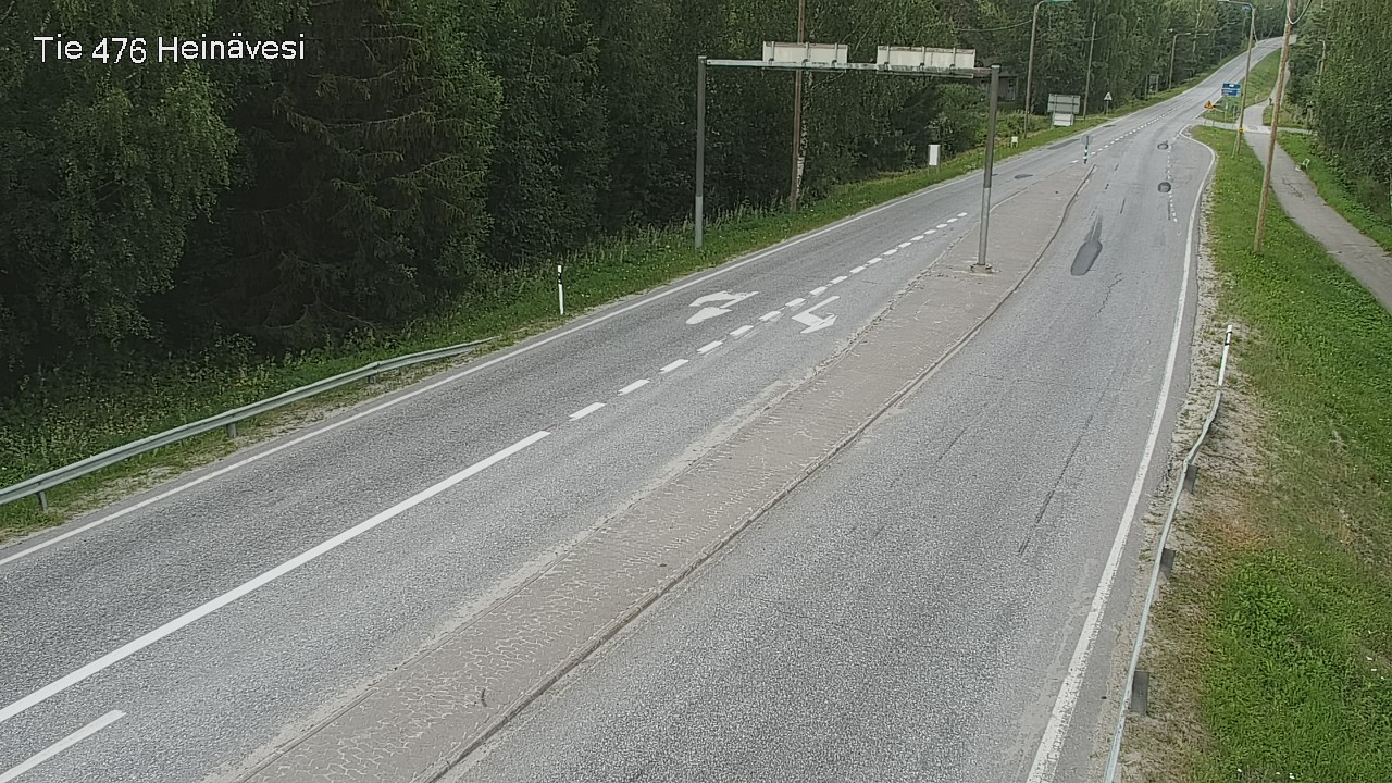 Weather Camera Image Väg 476 Heinävesi, Heinävesi, Pohjois-Karjala