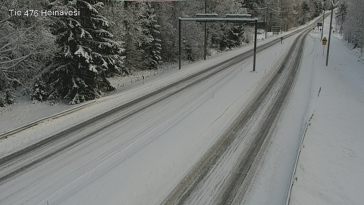 Weather Camera Image Väg 476 Heinävesi, Heinävesi, Pohjois-Karjala