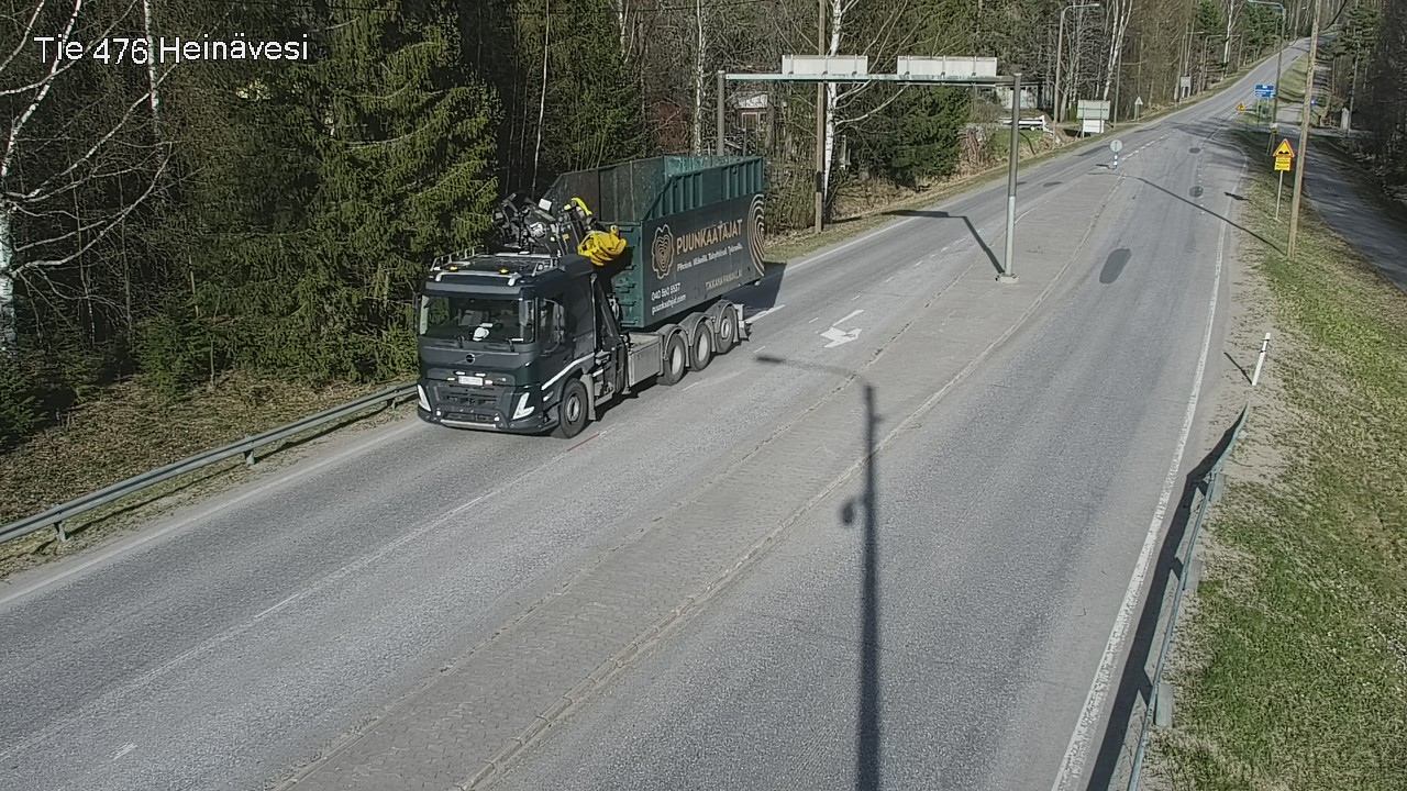 Weather Camera Image Väg 476 Heinävesi, Heinävesi, Pohjois-Karjala