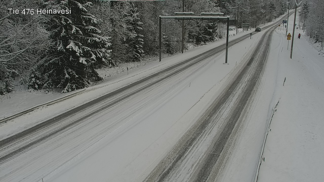 Weather Camera Image Väg 476 Heinävesi, Heinävesi, Pohjois-Karjala