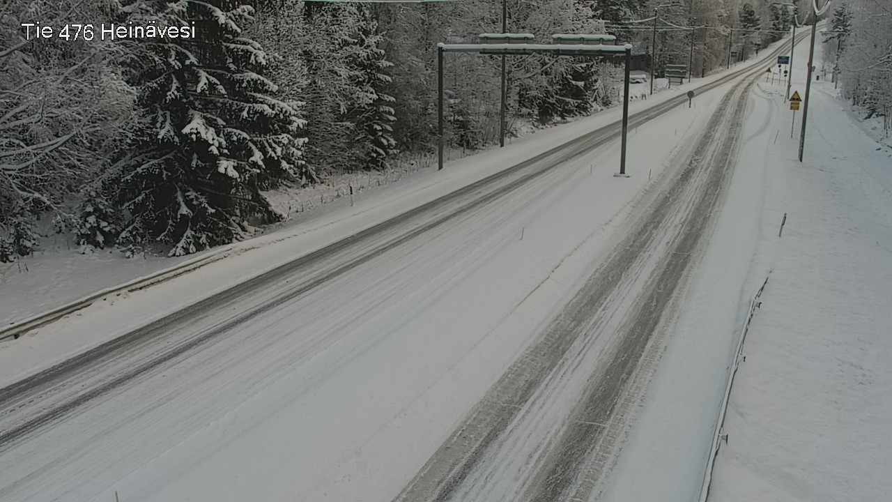 Weather Camera Image Väg 476 Heinävesi, Heinävesi, Pohjois-Karjala
