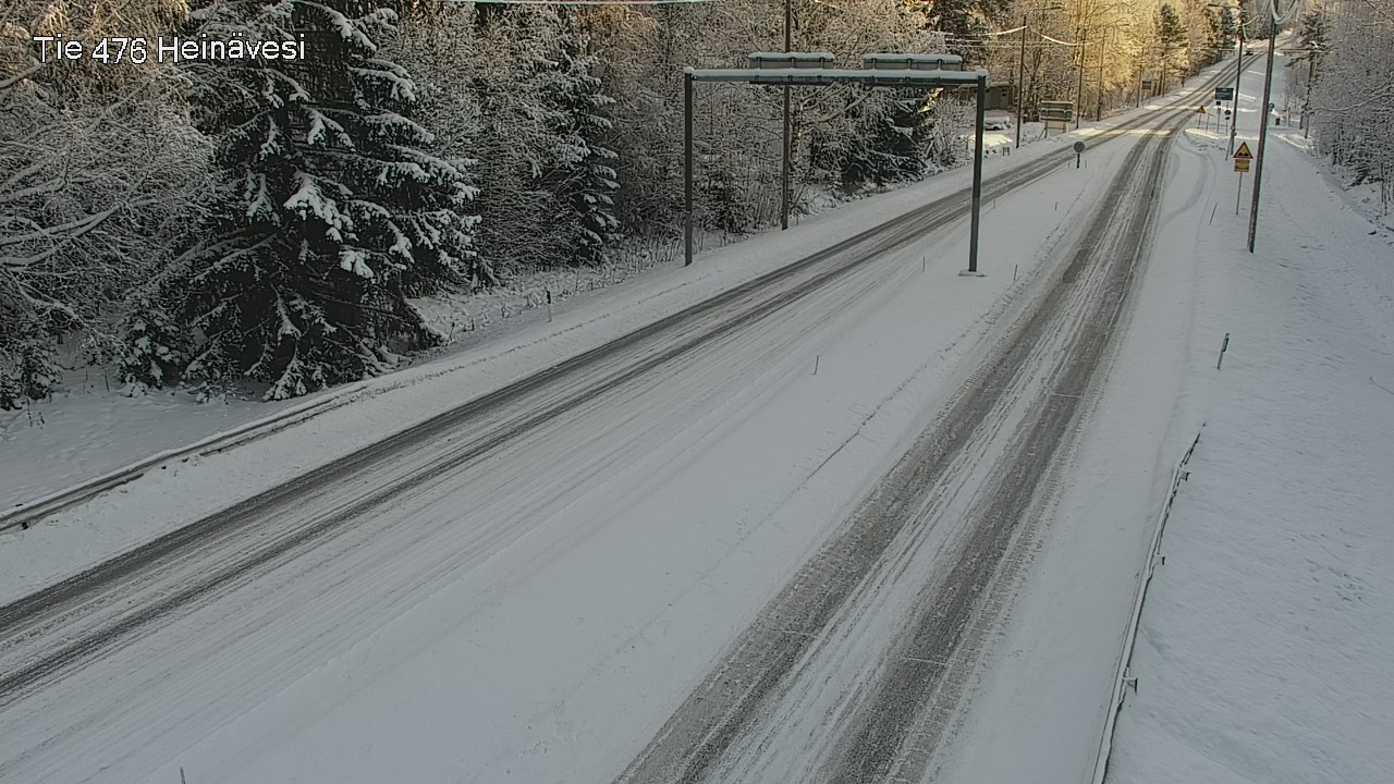 Weather Camera Image Väg 476 Heinävesi, Heinävesi, Pohjois-Karjala