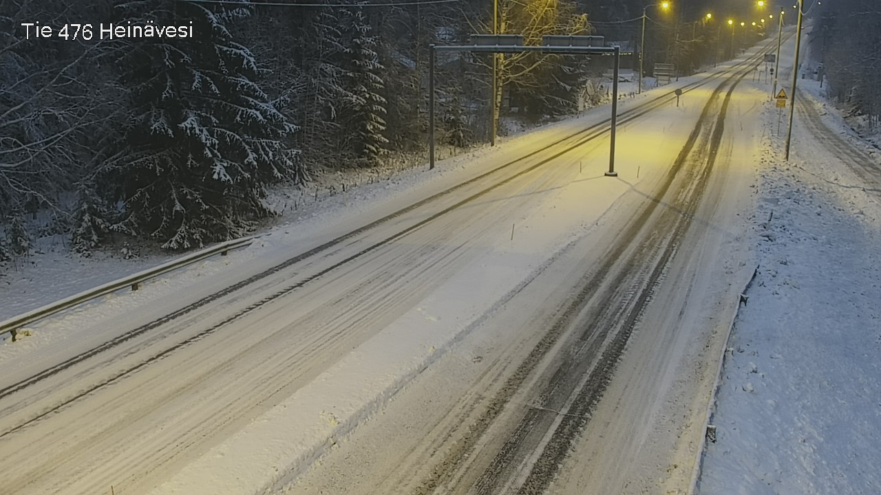 Weather Camera Image Road 476 Heinävesi, Heinävesi, Pohjois-Karjala