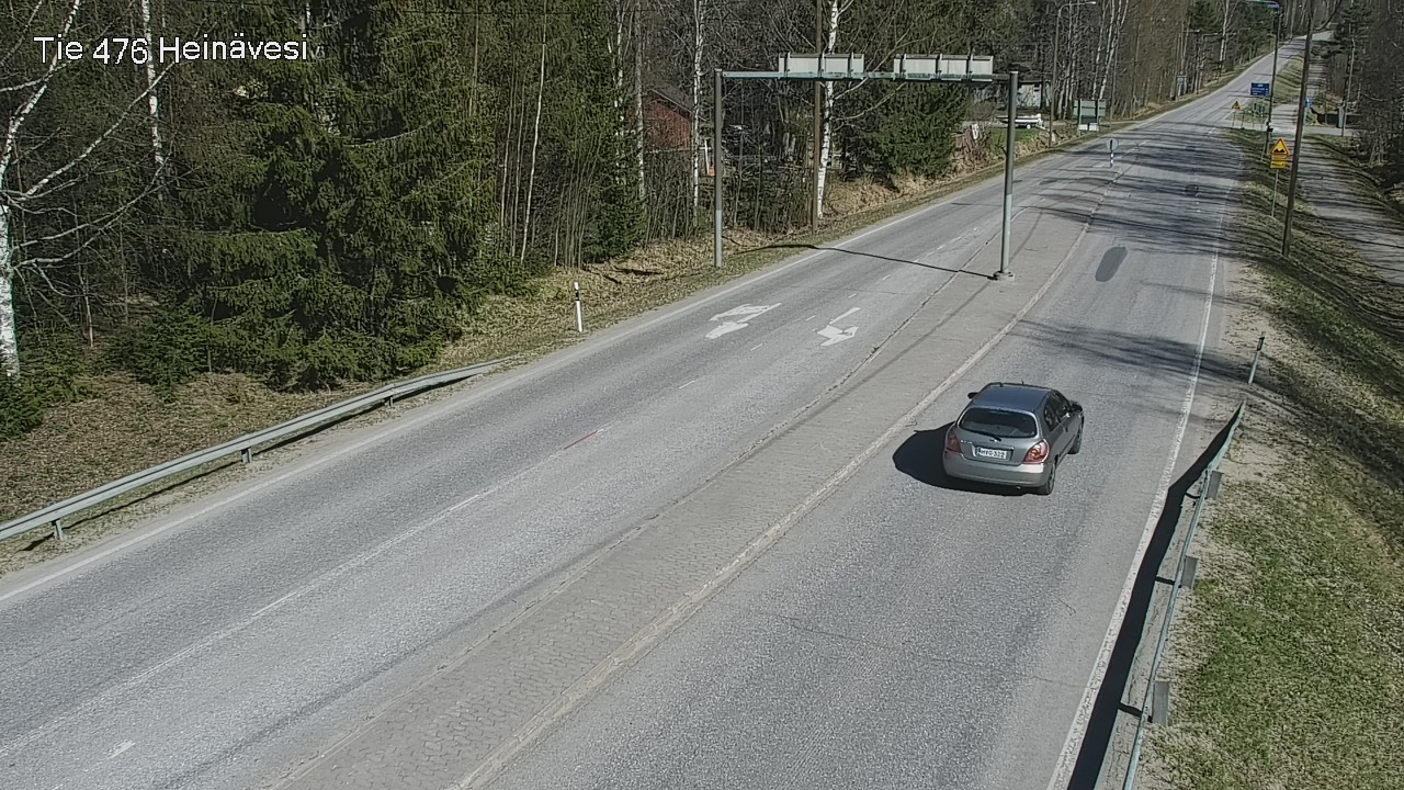 Weather Camera Image Väg 476 Heinävesi, Heinävesi, Pohjois-Karjala