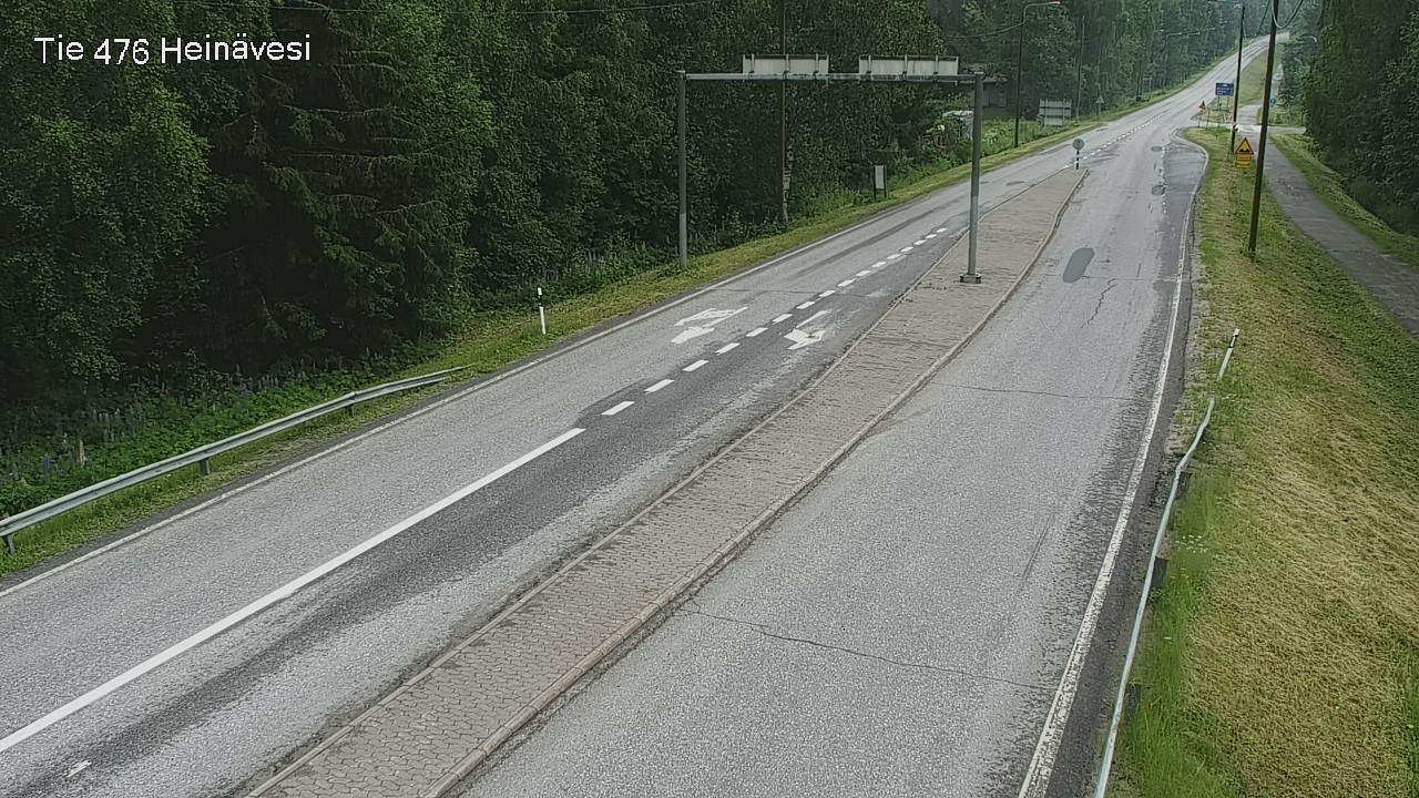 Weather Camera Image Väg 476 Heinävesi, Heinävesi, Pohjois-Karjala