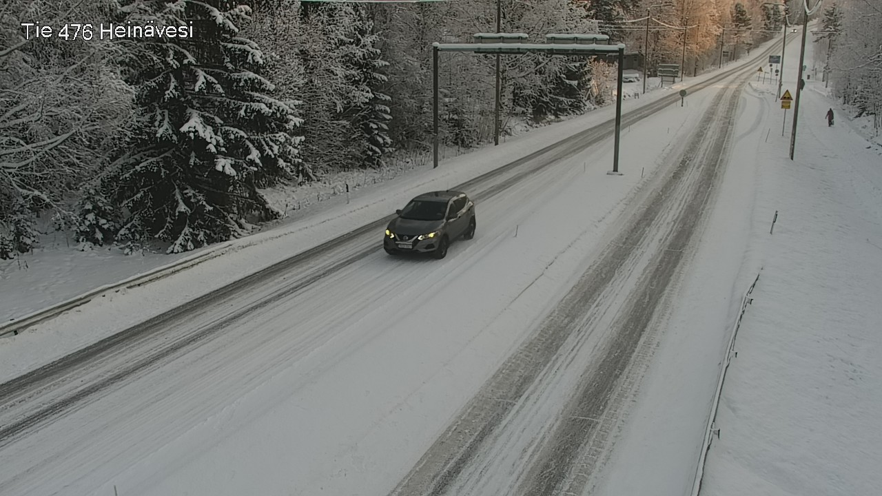 Weather Camera Image Väg 476 Heinävesi, Heinävesi, Pohjois-Karjala