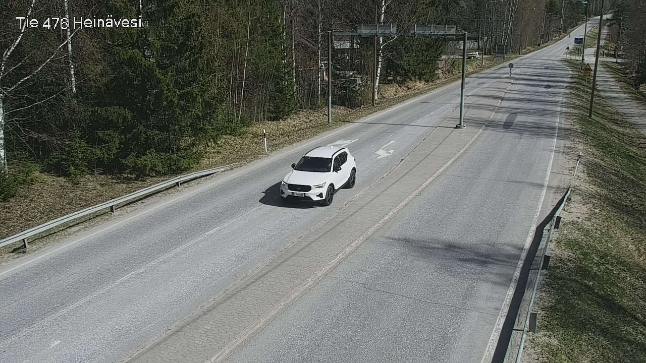 Weather Camera Image Väg 476 Heinävesi, Heinävesi, Pohjois-Karjala