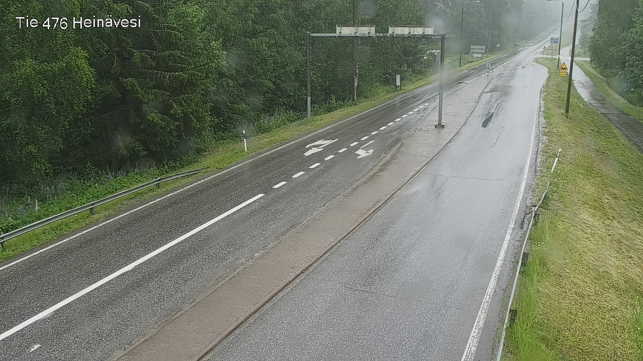 Weather Camera Image Väg 476 Heinävesi, Heinävesi, Pohjois-Karjala