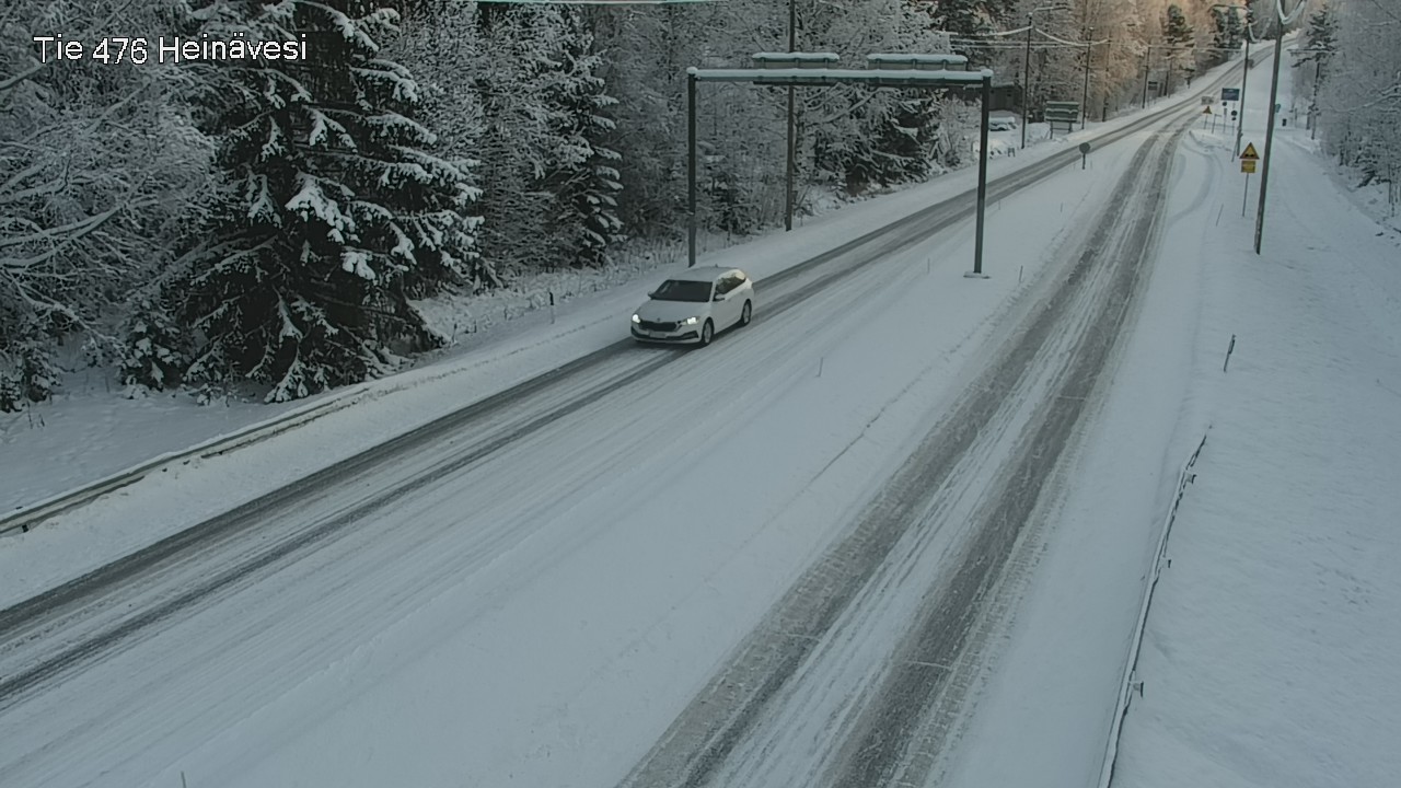 Weather Camera Image Väg 476 Heinävesi, Heinävesi, Pohjois-Karjala