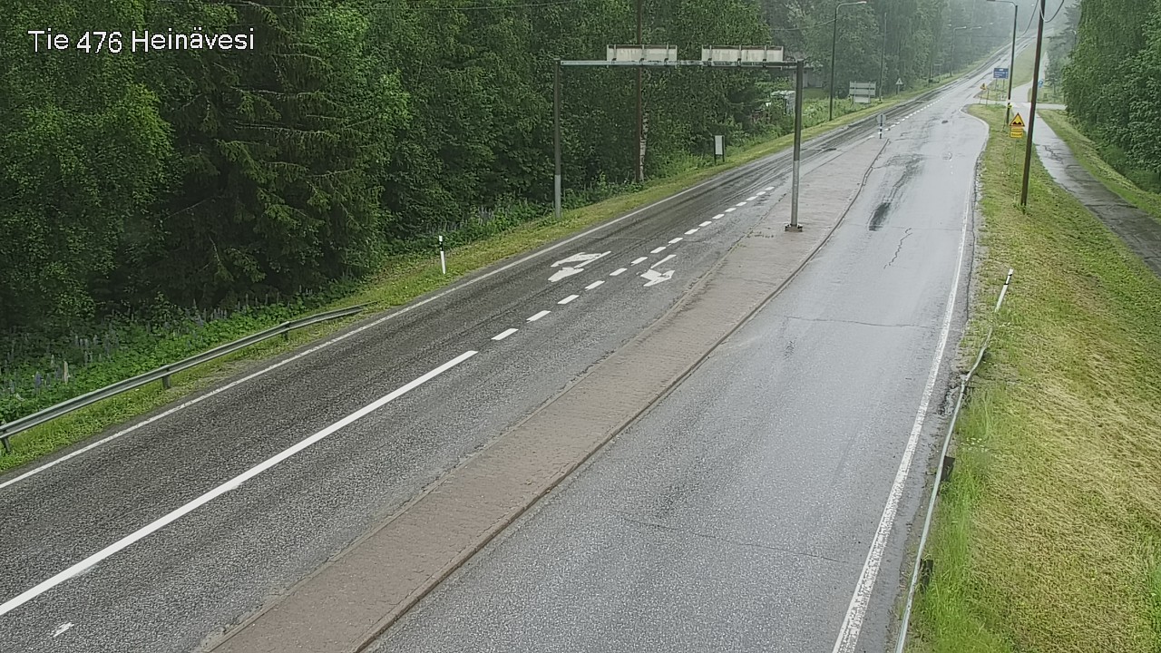 Weather Camera Image Väg 476 Heinävesi, Heinävesi, Pohjois-Karjala