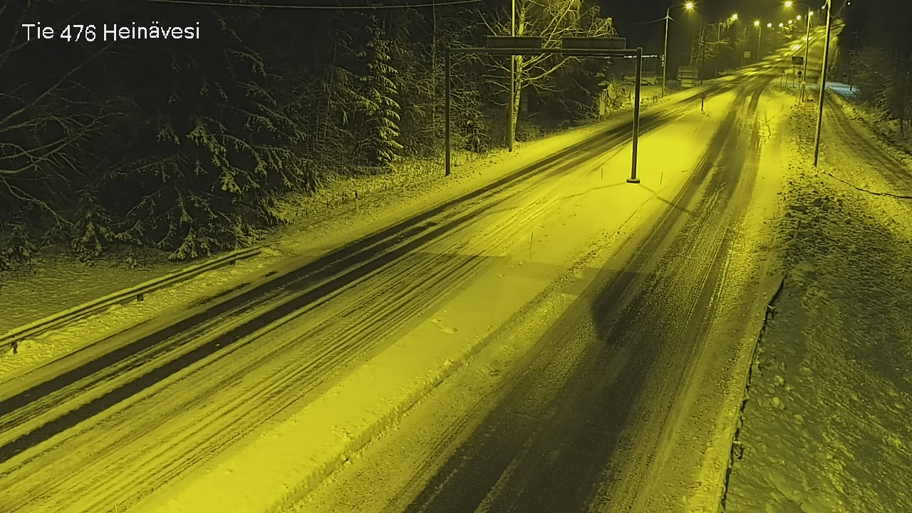 Weather Camera Image Road 476 Heinävesi, Heinävesi, Pohjois-Karjala