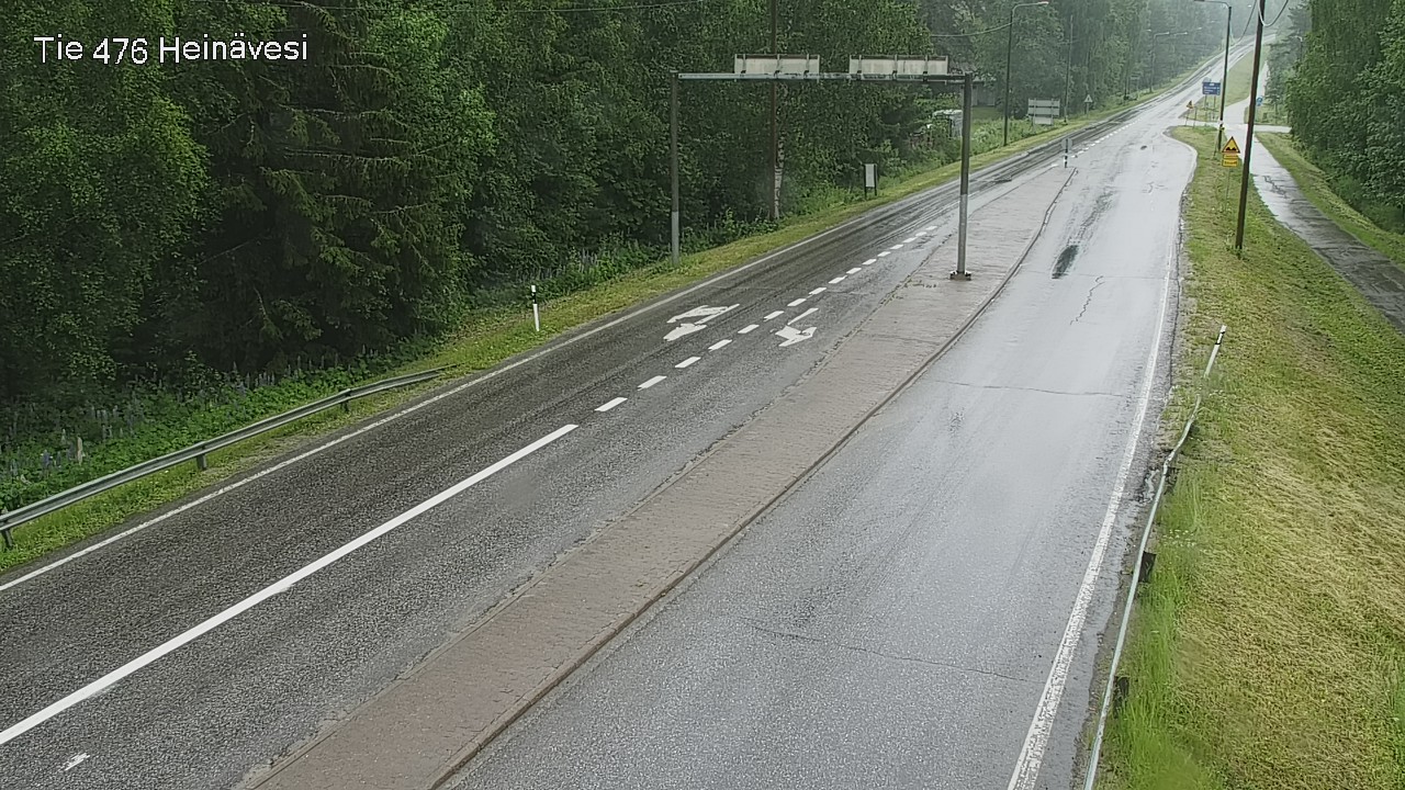 Weather Camera Image Väg 476 Heinävesi, Heinävesi, Pohjois-Karjala