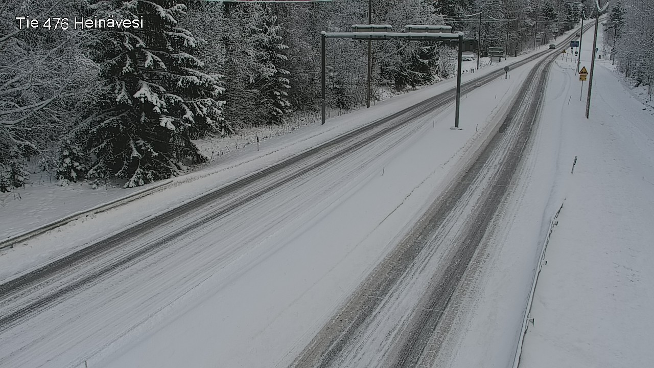 Weather Camera Image Väg 476 Heinävesi, Heinävesi, Pohjois-Karjala