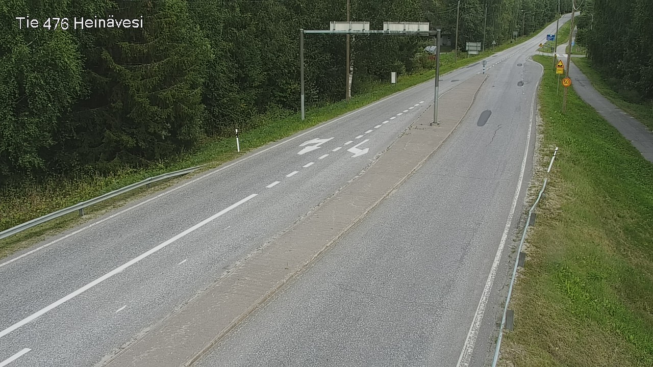Weather Camera Image Road 476 Heinävesi, Heinävesi, Pohjois-Karjala