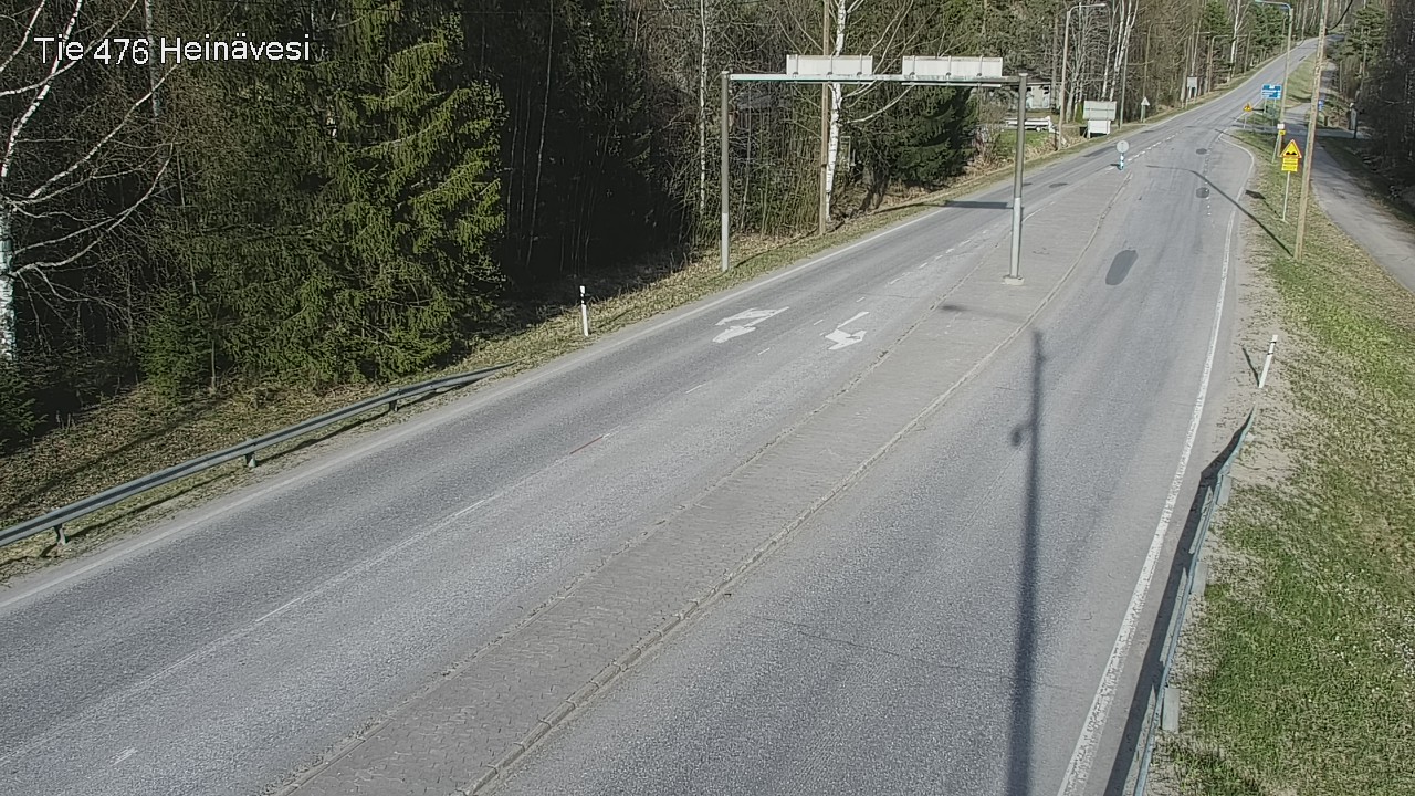 Weather Camera Image Väg 476 Heinävesi, Heinävesi, Pohjois-Karjala