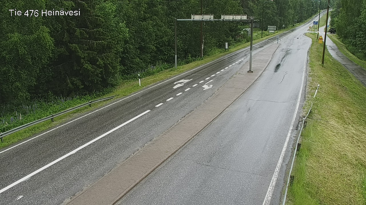 Weather Camera Image Väg 476 Heinävesi, Heinävesi, Pohjois-Karjala