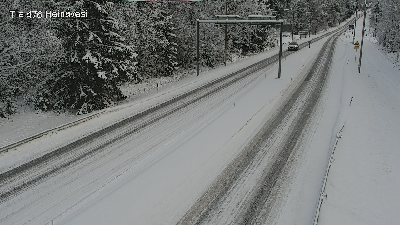 Weather Camera Image Väg 476 Heinävesi, Heinävesi, Pohjois-Karjala