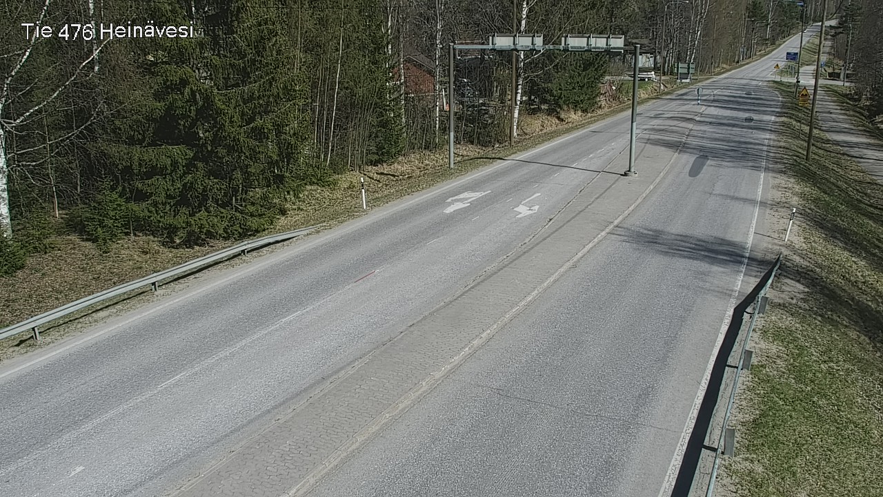 Weather Camera Image Väg 476 Heinävesi, Heinävesi, Pohjois-Karjala