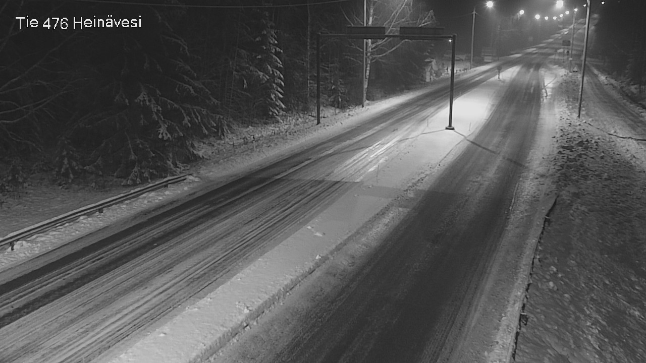 Weather Camera Image Väg 476 Heinävesi, Heinävesi, Pohjois-Karjala