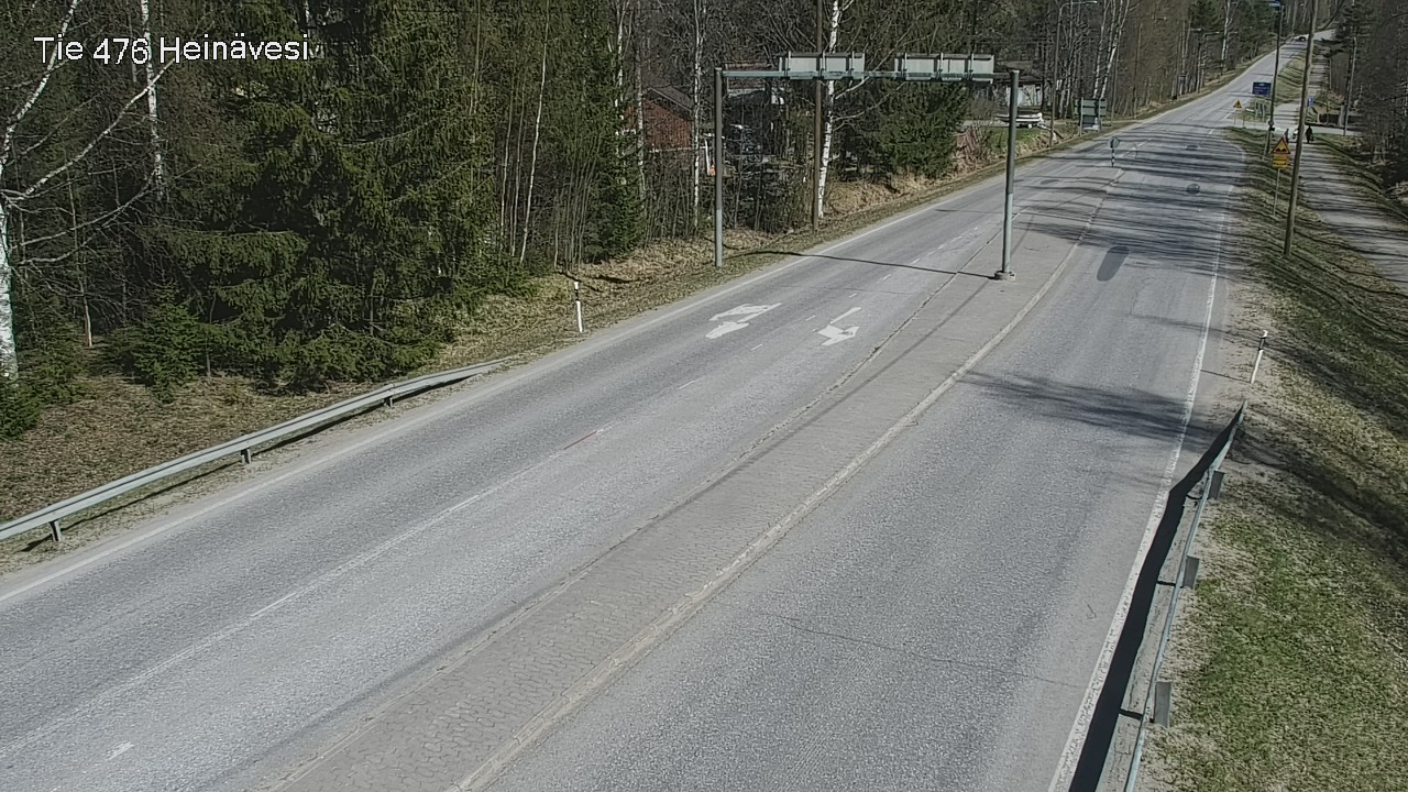 Weather Camera Image Väg 476 Heinävesi, Heinävesi, Pohjois-Karjala